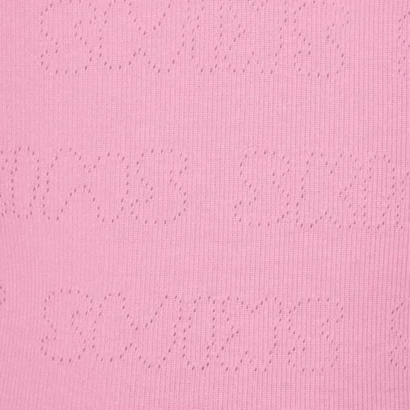 SKIMS Logo Pointelle Onesie 3X Bubble Gum Pink - Picture 6 of 6